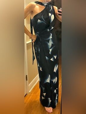 Diane Von Furstenberg Wrap Dress, Floor-Length